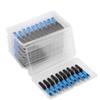 Yuecoom 100pcs Fiber Optic Connector, SC Embedded Fast Connector & Fiber Optic Cable Extender, Quick Connector Adapter, for Fiber Optic Cables view 1