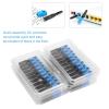 Yuecoom 100pcs Fiber Optic Connector, SC Embedded Fast Connector & Fiber Optic Cable Extender, Quick Connector Adapter, for Fiber Optic Cables view 3