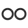 Fydun Speaker Spacers, 2pcs 4in Car Audio Speaker Ring Pad Black Automobile Modification Universal view 1