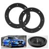 Fydun Speaker Spacers, 2pcs 4in Car Audio Speaker Ring Pad Black Automobile Modification Universal view 2