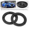 Fydun Speaker Spacers, 2pcs 4in Car Audio Speaker Ring Pad Black Automobile Modification Universal view 3