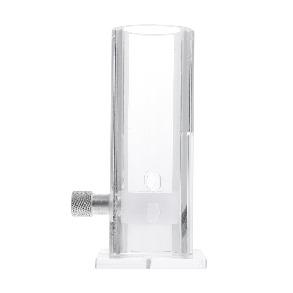 Scicalife Mouse Restrainer Transparent Acrylic Mouse Fixed Tube for 35-45 gram Mice Lab Holder for Abdominal and Tail Vein Injection Experiments 4.33 X 1.96 X 1.96 in 1 Pack