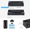 4K HDMI Switcher with Audio Extractor,HD 1080P 4 in 1 Out HDMI Switcher with ARC SPDIF Converter ,3.5mm Stereo Audio view 4
