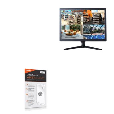 BoxWave Screen Protector Compatible with Cocar CCTV169-19 - ClearTouch Anti-Glare (2-Pack), Anti-Fingerprint Matte Film Skin