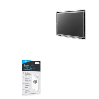 BoxWave Screen Protector Compatible with Advantech IDS-3319 - ClearTouch Crystal (2-Pack), HD Film Skin - Shields from Scratches