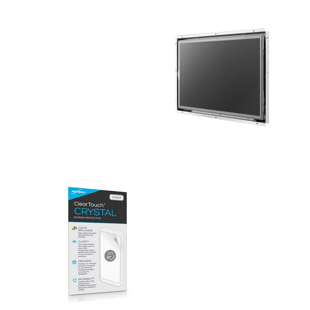 BoxWave Screen Protector Compatible with Advantech IDS-3319 - ClearTouch Crystal (2-Pack), HD Film Skin - Shields from Scratches