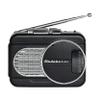 Studebaker Walkabout II Personal Stereo Cassette Player with AM/FM Radio and Built-in Speaker (Black/Silver) view 2