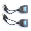 HD-CVI/TVI/AHD Passive Video Balun with Power Connector and RJ45 CAT5 Data Transmitter (6-Pairs) view 1