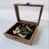 Malla Inc. Nautical 5" Brass Working Navigational Sextant with Compass in Hardwood Box - Marine Sextant view 3