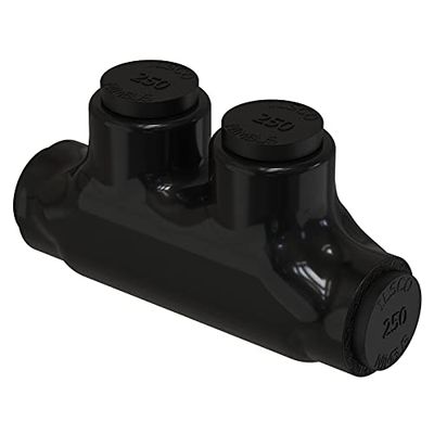 Ecm Industries Gardner Bender 6-250 AWG Inline Splicer Reducer Black 1 pk - Case of: 1