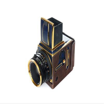 503CX Case, BolinUS Handmade Genuine Real Leather Half Camera Case Bag Cover for Hasselblad 503CX Camera (Coffee)