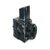 2000FC 2000FC/M 2000FC/W Case, BolinUS Handmade Genuine Real Leather Half Camera Case Bag Cover for Hasselblad 2000FC 2000FC/M 2000FC/W Camera (Black with Black Stitch) view 2