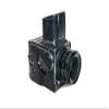 2000FC 2000FC/M 2000FC/W Case, BolinUS Handmade Genuine Real Leather Half Camera Case Bag Cover for Hasselblad 2000FC 2000FC/M 2000FC/W Camera (Black with Red Stitch) view 2