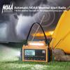 5000 Emergency Weather Radio with AM/FM/NOAA/SW, 5 Ways Powered Solar Hand Crank Alert Radio with LCD Display&SOS, Portable Radio with Cellphone Charger, Flashlight, Reading Lamp, Headphone Jack view 2