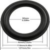 BLLNDX Rubber Ring 2PCS 5Inch Black Speaker Rubber Foam Edge Surround Rings Repair Kit for Speaker Repair or DIY view 4