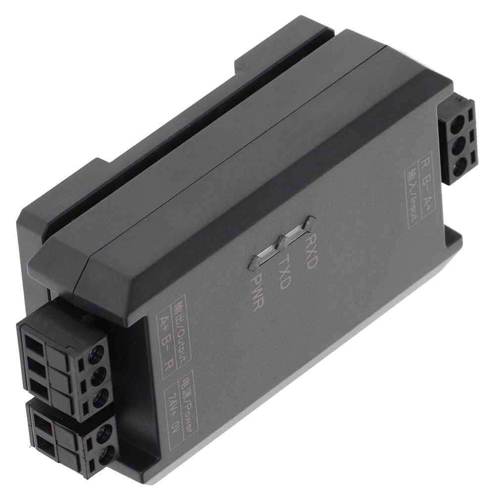 RS485 Distance Extender, Anti-Reverse Voltage 1500V HalfDuplex TwoWay Communication RS485 Repeater for Industrial Field Equipment