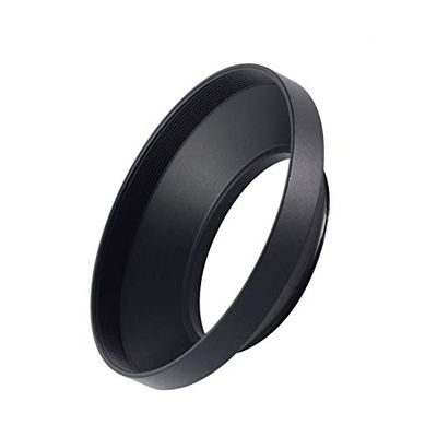 Camera Lens Hood Metal Wide Angle 37mm 39mm 40.5mm 43mm 46mm Screw-in Lente Protect(43mm)