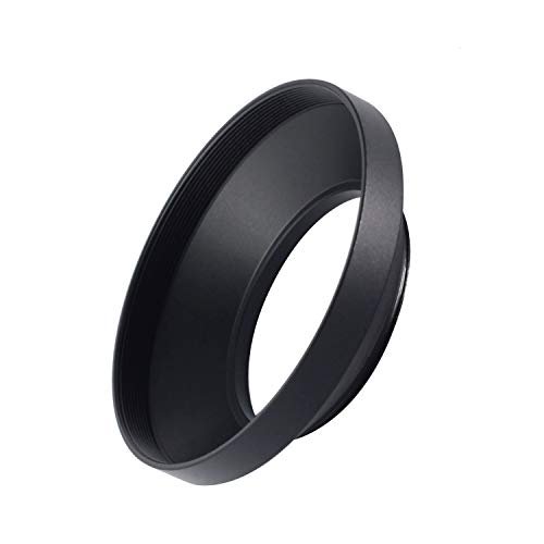 Camera Lens Hood Metal Wide Angle 37mm 39mm 40.5mm 43mm 46mm Screw-in Lente Protect(43mm)