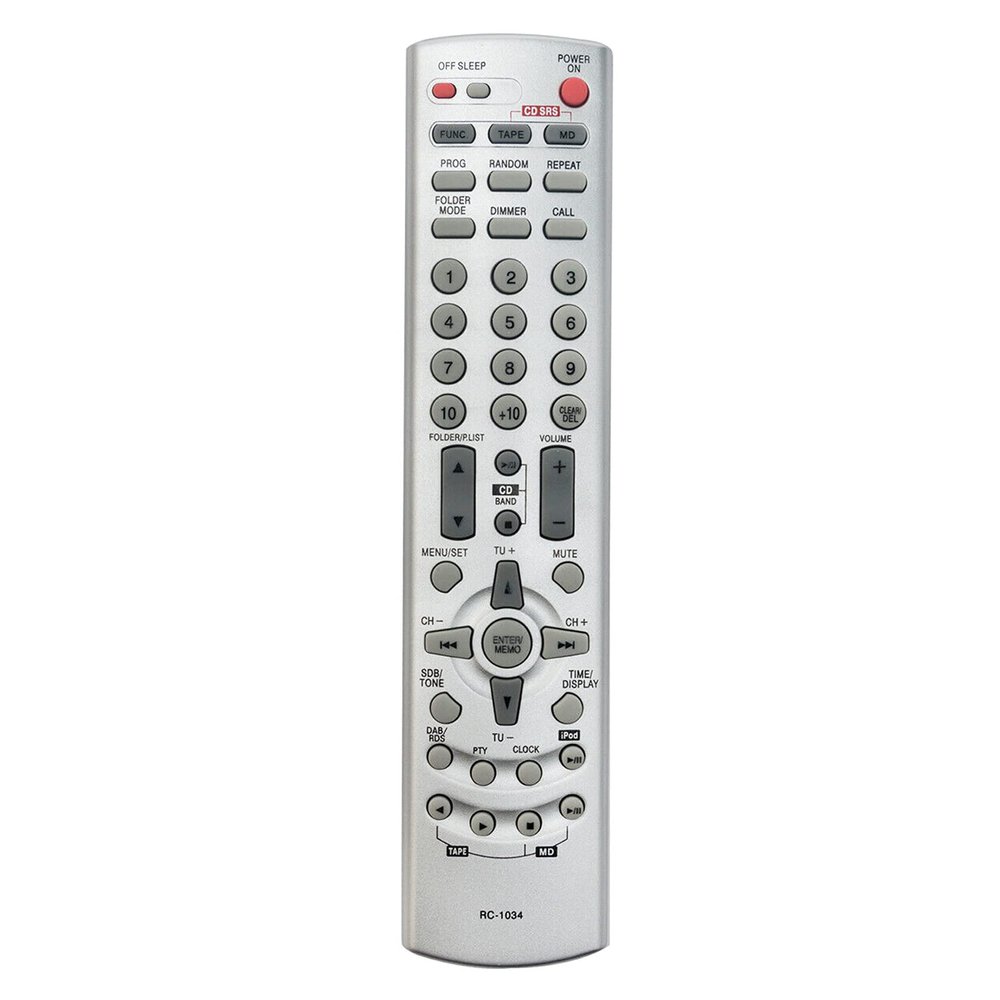 Allimity RC-1034 Replaced Remote Control Fit for Denon AM-FM Stereo Receiver DRA-F102