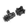 CAMVATE Adjustable 1/4"-20 Ball Head Support with Shoe Mount Adapter + 3-Way Cold Shoe Mount Bundle - 2889 view 4