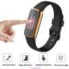 NINKI Compatible Fitbit Luxe Case, Rose Gold, Full Coverage Soft TPU Protector view 3
