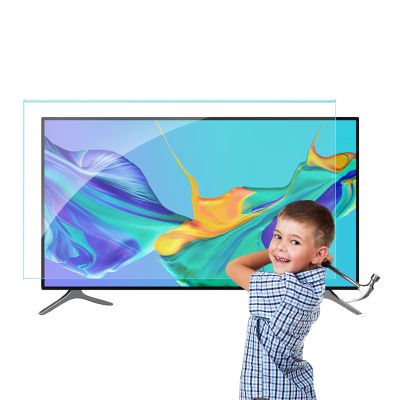 AIZYR Anti Blue Light TV Screen Protector for 55 in 1240720mm Monitors Hanging Type Anti-Smashing TV Film Reduce Eye Fatigue