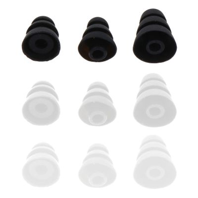 36pcs Silicone Earbud Tips for-Ear Headphones Comfortable and Earphone Accessories for Music Running and Calls
