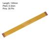 uxcell FFC FPC Cable 0.3mm Pitch 35 Pin 120mm Flexible Flat Ribbon Cable for LCD Screen view 2