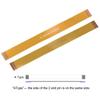 uxcell FFC FPC Cable 0.3mm Pitch 35 Pin 120mm Flexible Flat Ribbon Cable for LCD Screen view 3
