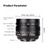 7artisans 50mm F0.95 APS-C Manual Fixed Camera Lens for Nikon Z-Mount Z5 Z6 Z6II Z7 for Nikon ZFC Mirrorless Cameras view 4