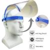 proSPORT 20 Pack Flip-Up Medical Face Shields  Dark Blue Adjustable Frame  Clear Anti-Fog Full Face Protection Against Splash & Droplets  Includes Lens Cleaner Bottle view 3