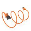 1ft (0.3M) Cat.8 U/FTP Slim Ethernet Network Cable 30AWG 1 Feet (0.3 Meters) Gigabit LAN Network Cable RJ45 High Speed Patch Cable, Orange (4 Pack) view 4