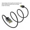 0.5ft (0.2M) Cat.6 28AWG Slim Ethernet Network Cable 0.5 Feet (0.2 Meters) Gigabit LAN Network Cable RJ45 High Speed Patch Cable, Black (20 Pack) view 3