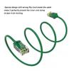 0.5ft (0.2M) Cat.6 28AWG Slim Ethernet Network Cable 0.5 Feet (0.2 Meters) Gigabit LAN Network Cable RJ45 High Speed Patch Cable, Green (2 Pack) view 3