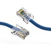 10ft (3M) Cat6 UTP Ethernet Network Non Booted Cable 10 Feet (3 Meters) Gigabit LAN Network Cable RJ45 High Speed Patch Cable, Blue (6 Pack) view 1