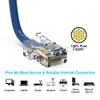 10ft (3M) Cat6 UTP Ethernet Network Non Booted Cable 10 Feet (3 Meters) Gigabit LAN Network Cable RJ45 High Speed Patch Cable, Blue (6 Pack) view 4