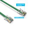 1.5ft (0.5M) Cat6 UTP Ethernet Network Non Booted Cable 1.5 Feet (0.5 Meters) Gigabit LAN Network Cable RJ45 High Speed Patch Cable, Green (2 Pack) view 2