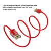 10ft (3M) Cat.6 28AWG Slim Ethernet Network Cable 10 Feet (3 Meters) Gigabit LAN Network Cable RJ45 High Speed Patch Cable, Red (4 Pack) view 3