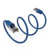 20ft (6.1M) Cat7 Shielded (SSTP) 600MHz Ethernet Network Booted Cable 20 Feet (6.1 Meters) Gigabit LAN Network Cable RJ45 High Speed Patch Cable, Blue (4 Pack) view 3