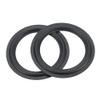 ADUCI 2PCS 5.25 INCH 118MM Speaker Rubber Surround Side Repair Parts Loudspeaker Repairment Folding Edge DIY view 2