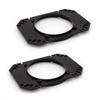 4" x 6" to 4" Component Mids Coaxial Speakers Spacer Adapters Thick Abs Plastic view 1
