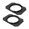 4" x 6" to 4" Component Mids Coaxial Speakers Spacer Adapters Thick Abs Plastic view 2