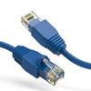 4ft (1.2M) Cat6 UTP Ethernet Network Booted Cable 4 Feet (1.2 Meters) Gigabit LAN Network Cable RJ45 High Speed Patch Cable, Blue (4 Pack) view 1