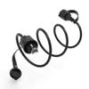 10ft (3M) Cat.6 SFTP Industrial Outdoor Patch Cable w/Dust Cap 10 Feet (3 Meters) Gigabit LAN Network Cable RJ45 High Speed Patch Cable, Black (5 Pack) view 3