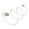 10ft (3M) Cat6A UTP Super-Slim Ethernet Network Cable 32AWG 10 Feet (3 Meters) Gigabit LAN Network Cable RJ45 High Speed Patch Cable, White view 4