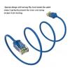 10ft (3M) Cat.6 28AWG Slim Ethernet Network Cable 10 Feet (3 Meters) Gigabit LAN Network Cable RJ45 High Speed Patch Cable, Blue (5 Pack) view 3