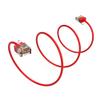 10ft (3M) Cat6A UTP Super-Slim Ethernet Network Cable 32AWG 10 Feet (3 Meters) Gigabit LAN Network Cable RJ45 High Speed Patch Cable, Red (10 Pack) view 4