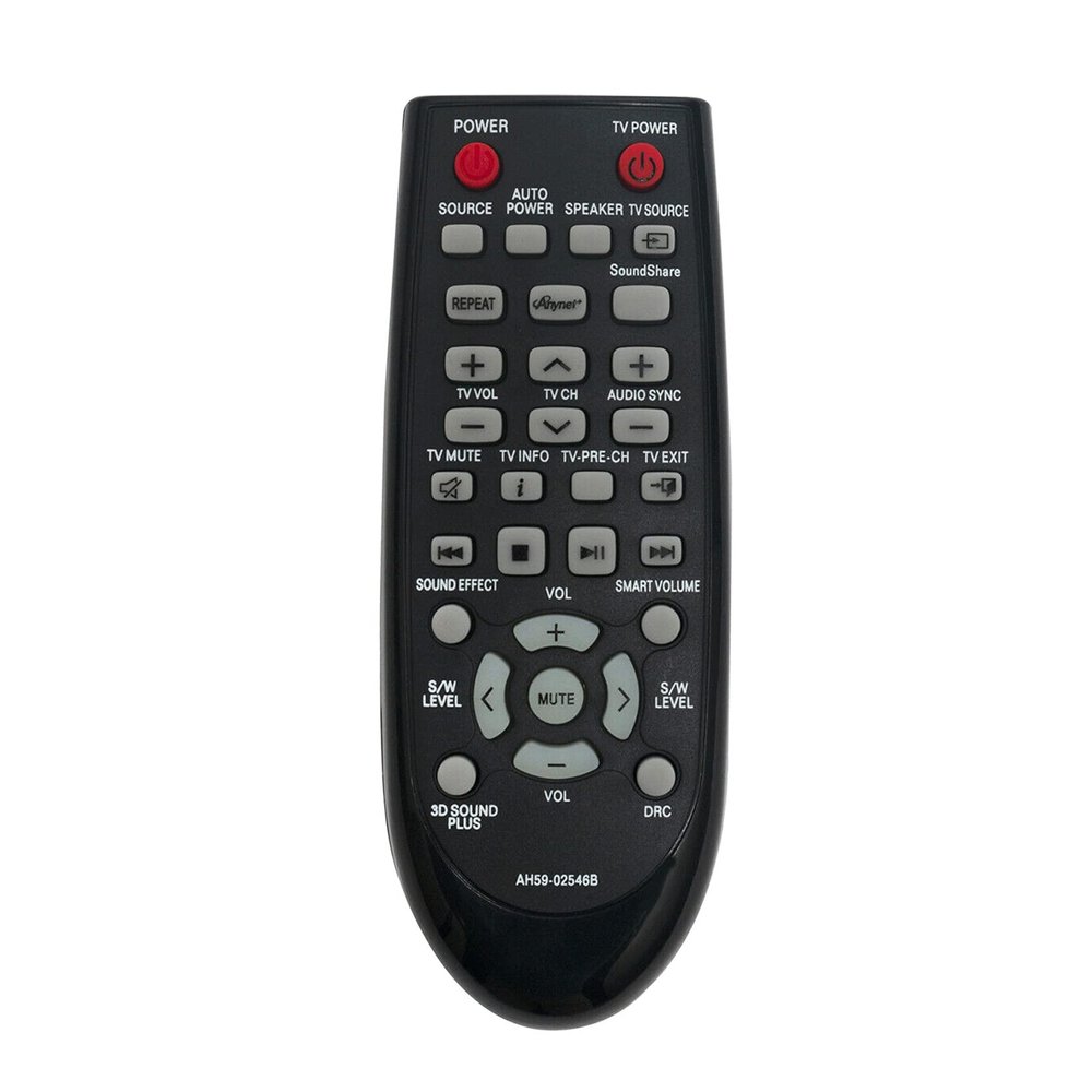 Allimity AH59-02546B Replaced Remote Control Fit for Samsung Soundbar HW-F551/ZA HW-F551/ZA HWFM55C HWF551/ZA