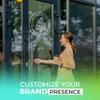 Custom Business Logo Decal for Walls & Windows, Personalize & Build Your Brand with Durable, Weather-Resistant, Waterproof Custom Stickers for Business Commercial Advertising, Home, Office & Corporate view 2