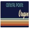 Central Point Oregon 2.5 x 1.25-Inch Vinyl Decal Sticker Retro Design view 1